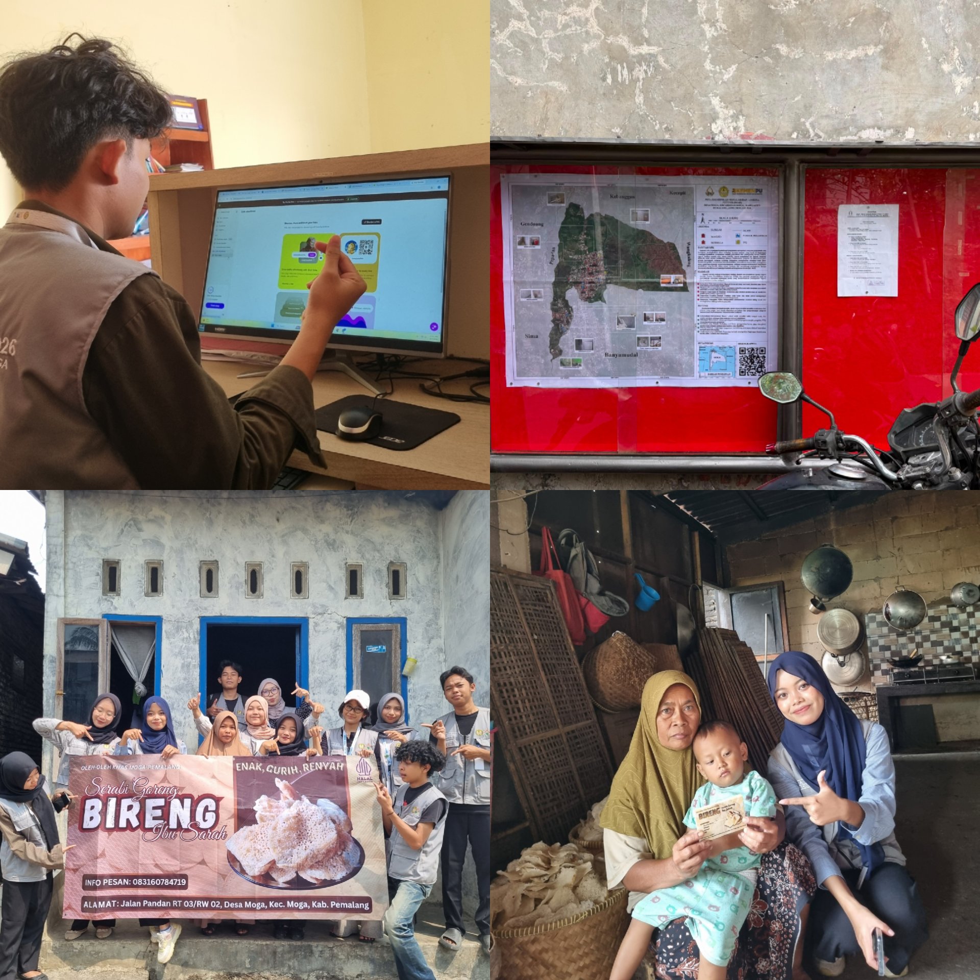 Peningkatan Pelayanan Pemerintah Desa, Pemasangan Peta IMAP, dan Rebranding Produk