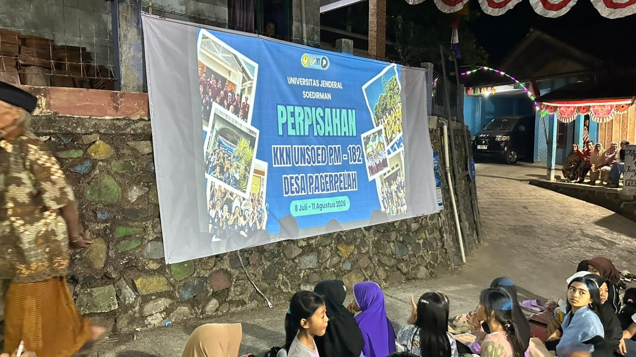 Perpisahan KKN terhadap Warga Desa Pagerpelah