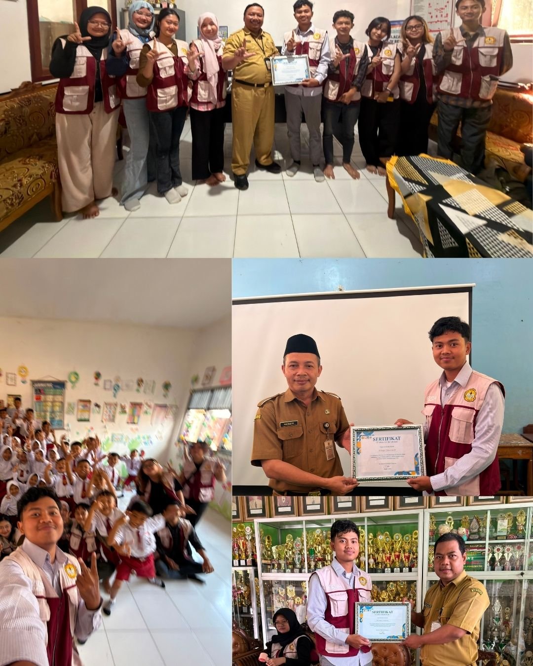 PELAPORAN HARI KE-34 KKN LITERASI KELOMPOK 45 DESA CIBEUNYING