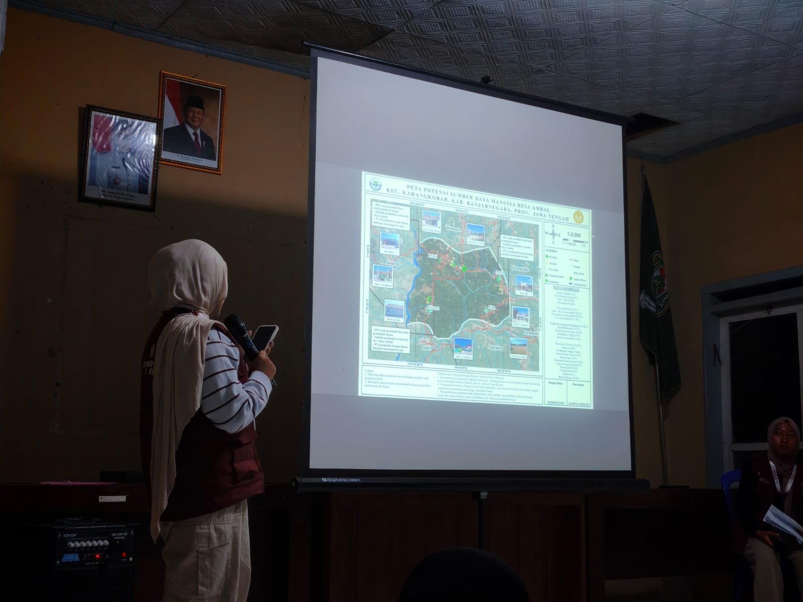 Peresmian Peta Potensi Sumber Daya Manusia Desa Ambal dan Malam Perpisahan KKN Unsoed Desa Ambal