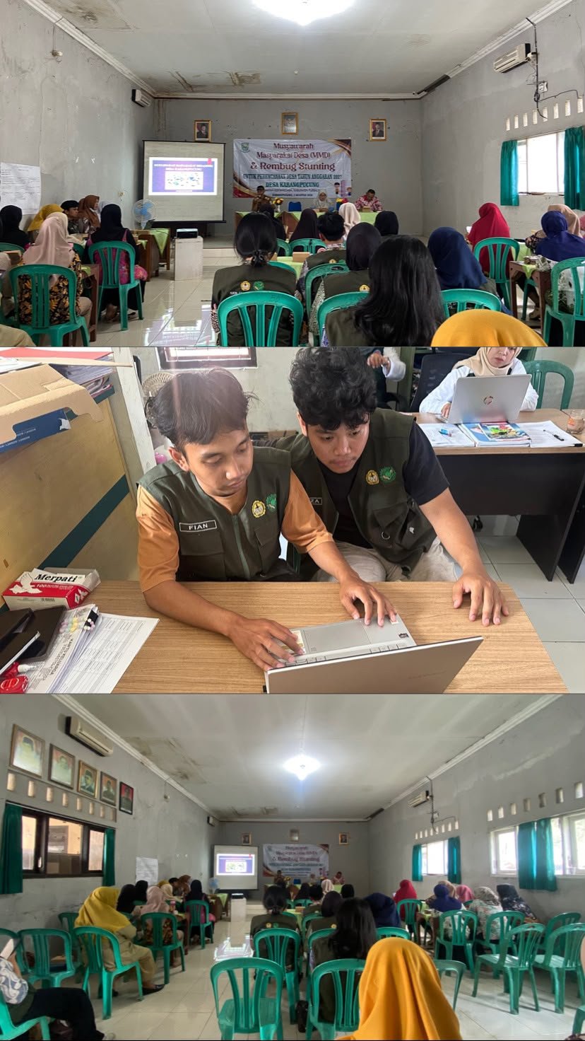 Optimalisasi Tata Kelola Pemerintahan Desa melalui Digitalisasi Administrasi, Penataan Dokumen, serta Penguatan Partisipasi Masyarakat dalam Musyawarah dan Rembug Stunting