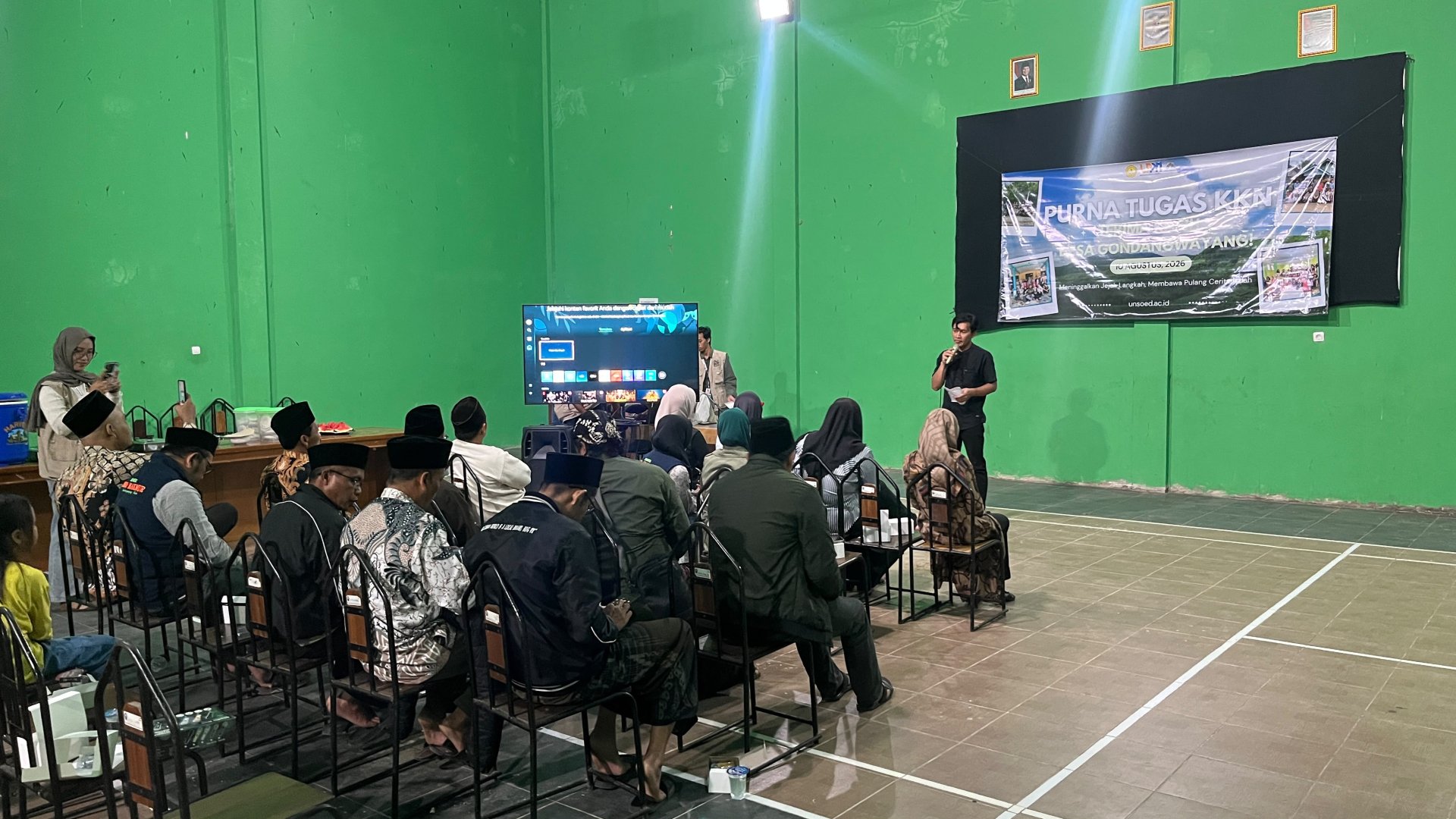 Makan Bersama dan tasyakuran purna tugas KKN Unsoed