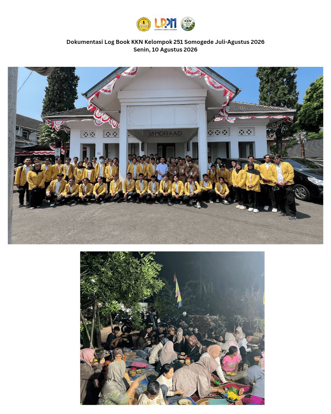 DAY 34 KKN 251 DESA SOMOGEDE