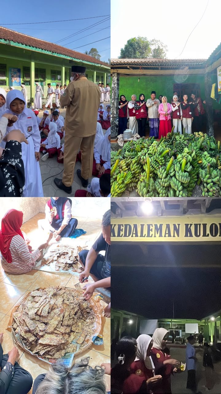 Berpamitan ke SDN Kedaleman Kulon, berpamitan ke UMKM, Penutupan KKN