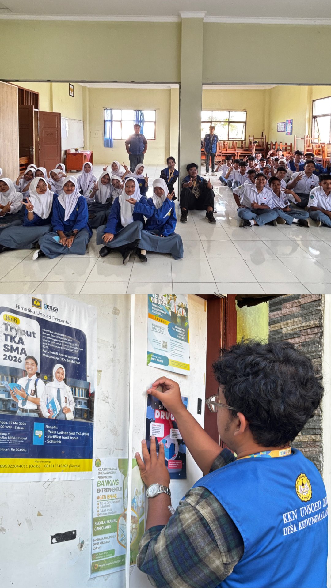 Edukasi tentang napza dan anemia pada remaja putri