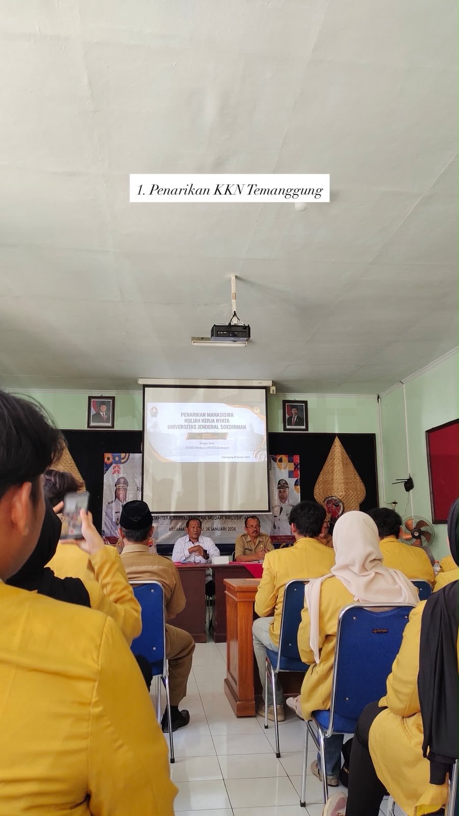Penarikan Mahasiswa KKN Temanggung