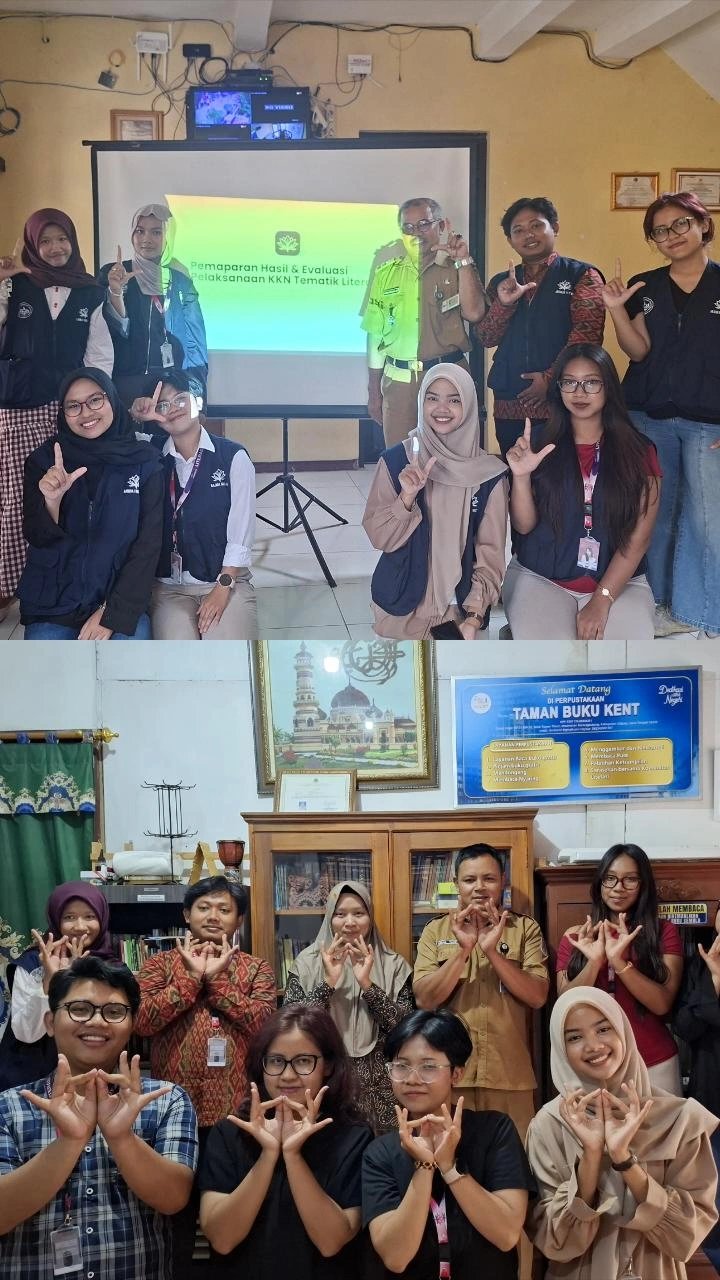 Pelaporan KKN Literasi hari ke 34 Desa Tayem Timur