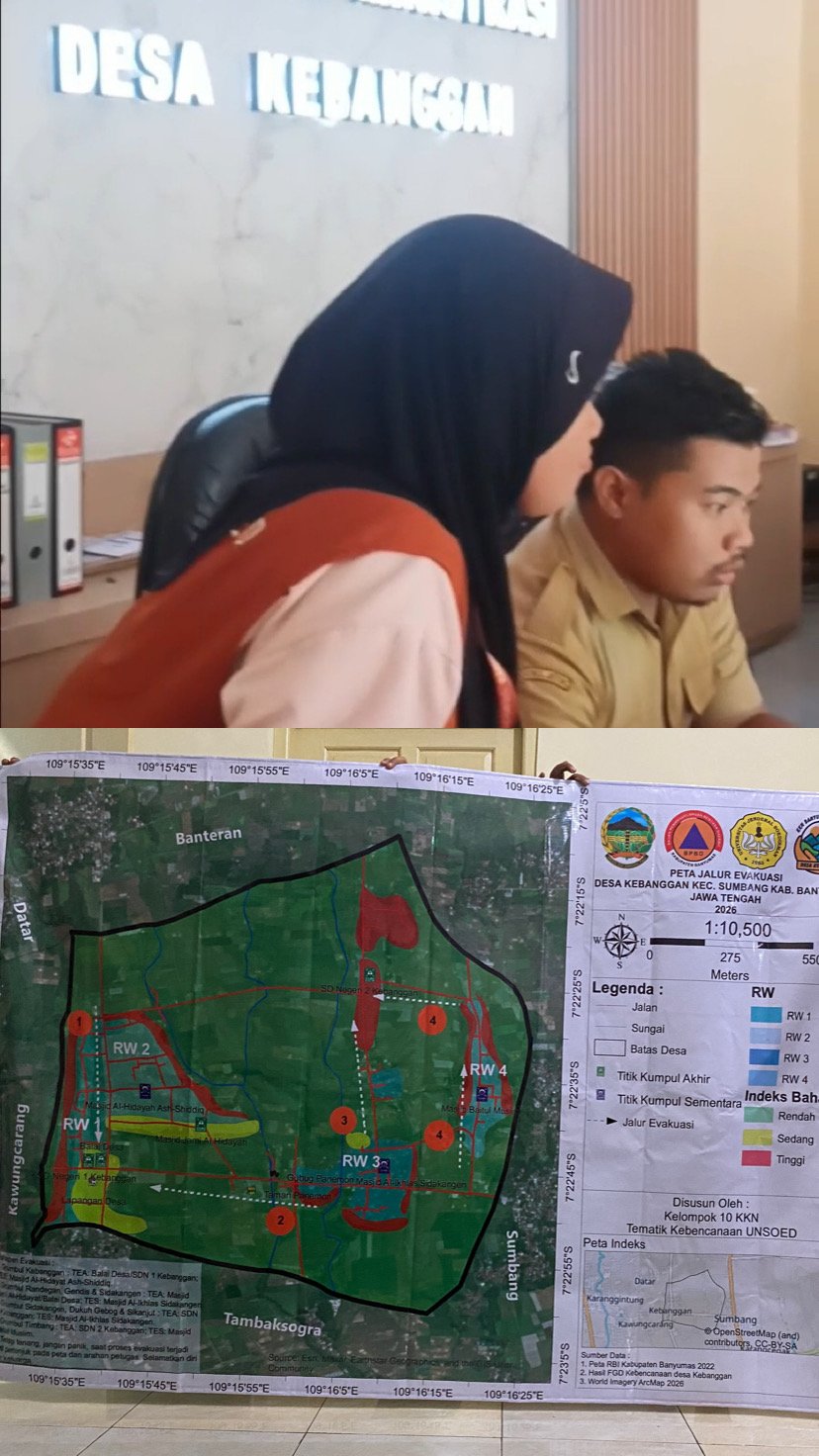 Piket Rutin Desa dan Pembuatan Peta