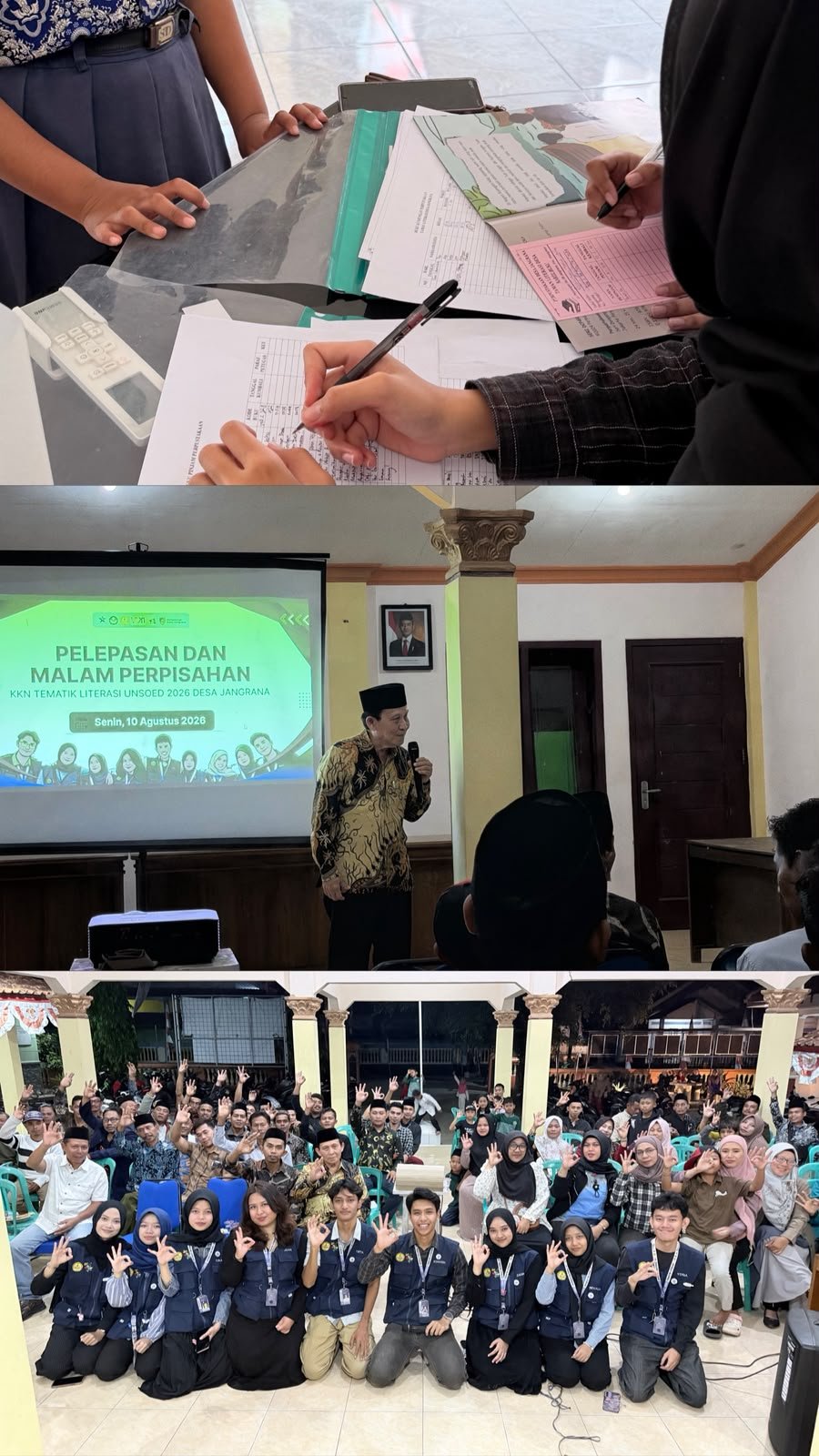 Pemaparan Hasil dan Penutupan KKN Literasi Desa Jangrana