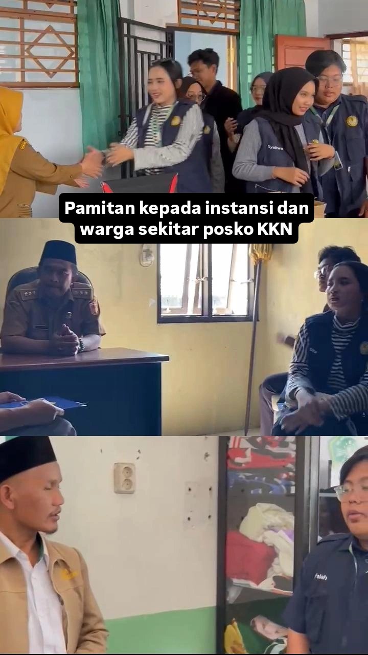 #Day 35 kelompok KKN 238 "Pamitan kepada warga sekitar posko KKN dan instansi "
