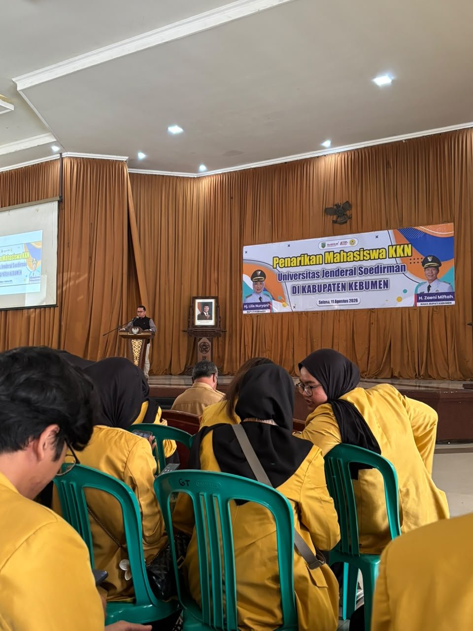 Penarikan Mahasiswa KKN Pemberdayaan Masyarakat Unsoed Kabupaten Kebumen