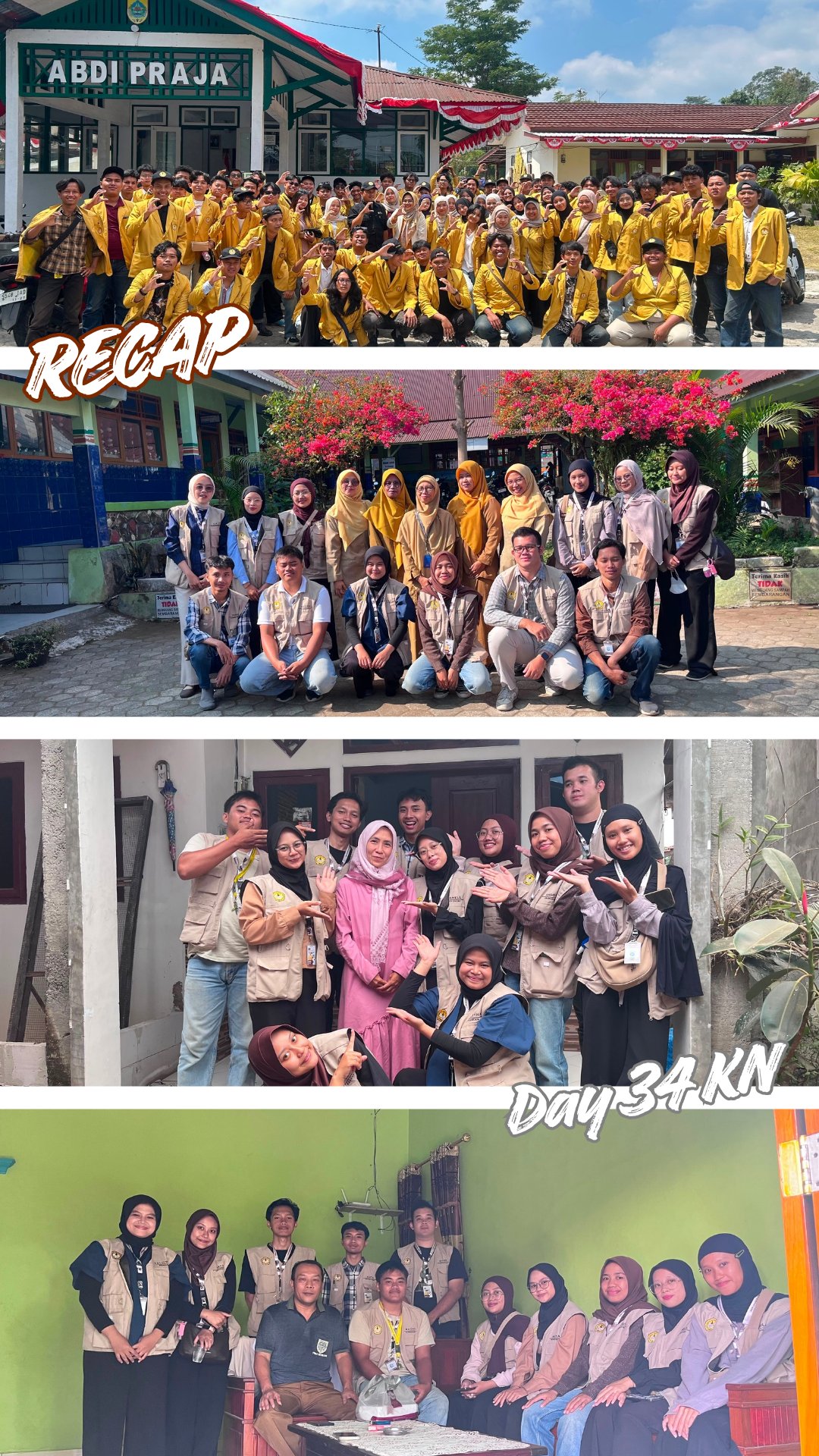 Day 34 KKN – Menutup Pengabdian, Mengukir Kenangan Bersama Desa