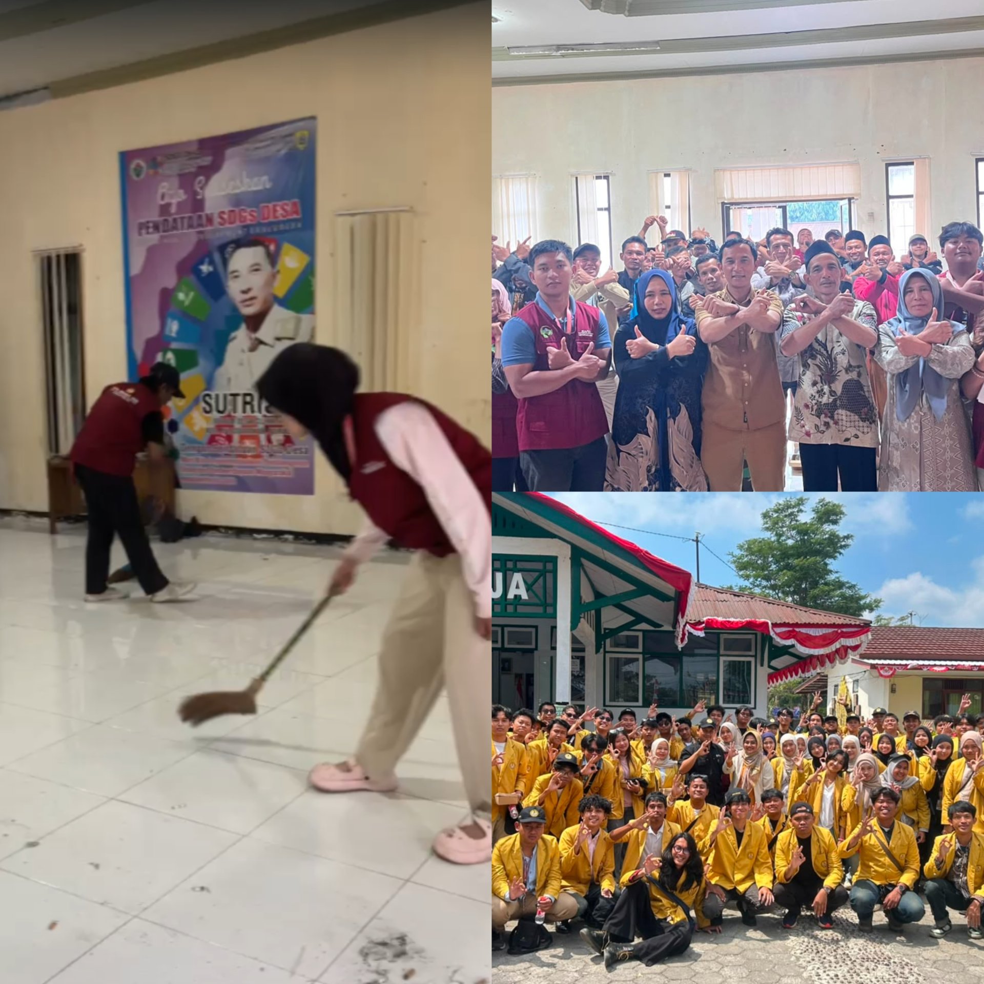 Pelepasan Mahasiswa KKN Kabupaten Pemalang, Perpisahan KKN PM 66 Desa Clekatakan, Piket Rutin Balai Desa