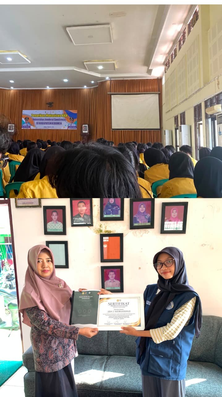 Penarikan Mahasiswa KKN Kab. Kebumen dan Penyerahan Piagam Penghargaan