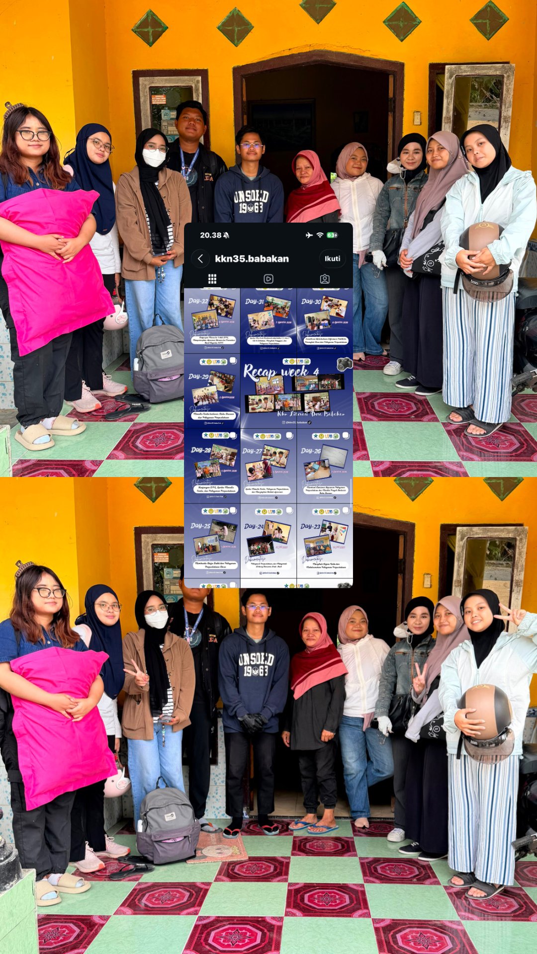 Kegiatan KKN-T Literasi 35 Hari Ini