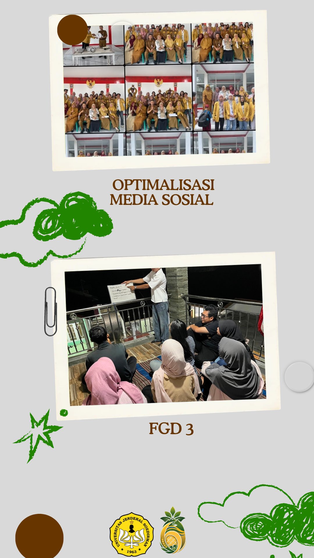 Optimalisasi Media Sosial dan Penyerahan Rencana Kerja Masyarakat