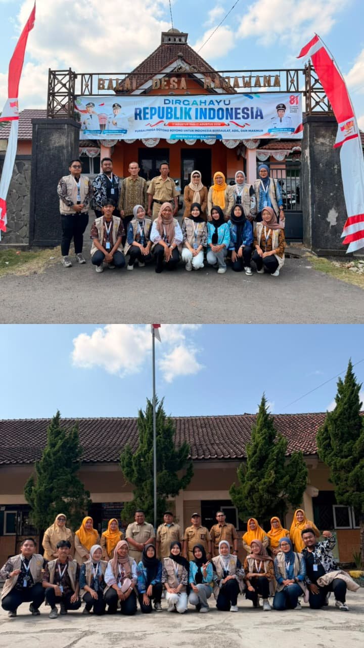 Perpisahan Bersama Perangkat Desa dan Warga Sekolah di SDN Rajawana
