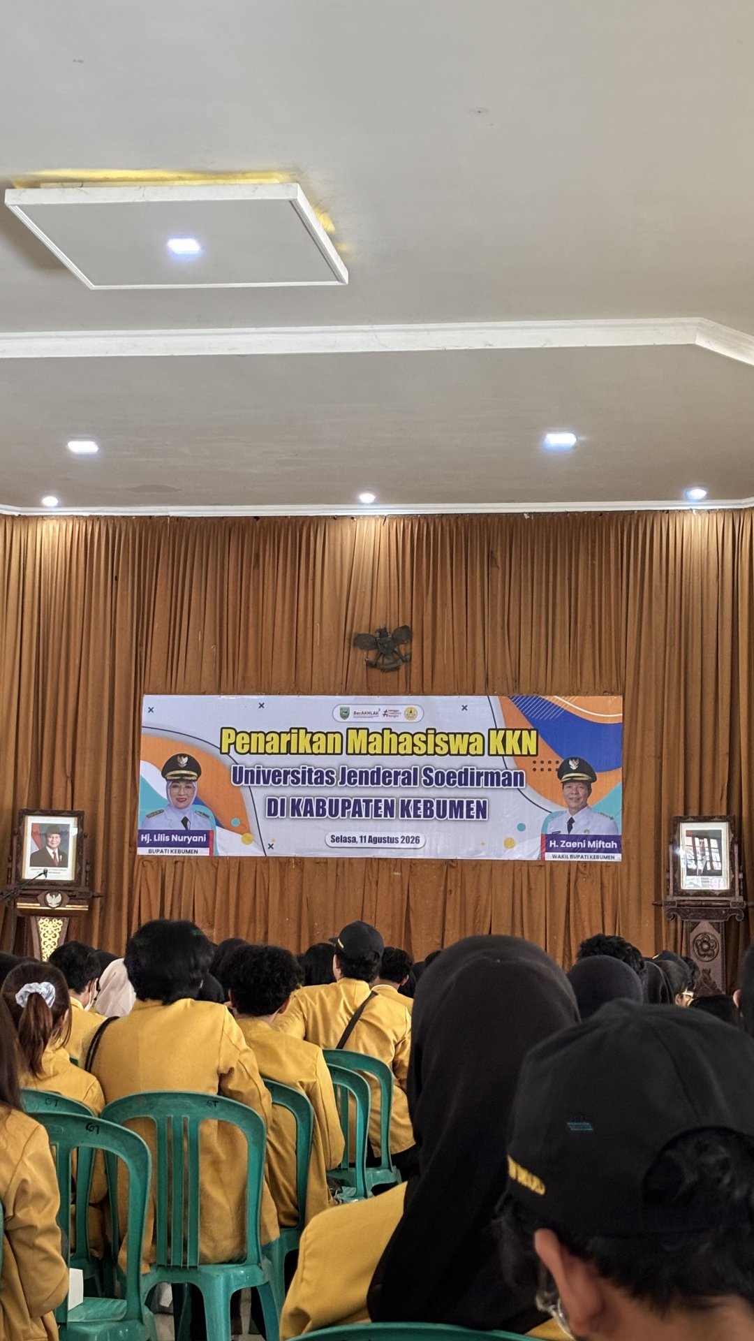 Penarikan Mahasiswa KKN Universitas Jenderal Soedirman di Kabupaten Kebumen