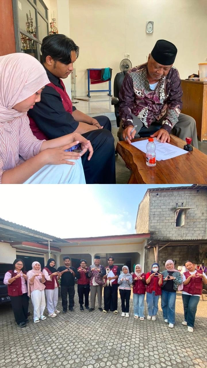 Pelaksanaan Kegiatan Perpisahan dan Pamitan Kelompok KKN dengan Masyarakat Desa Gunungtawang