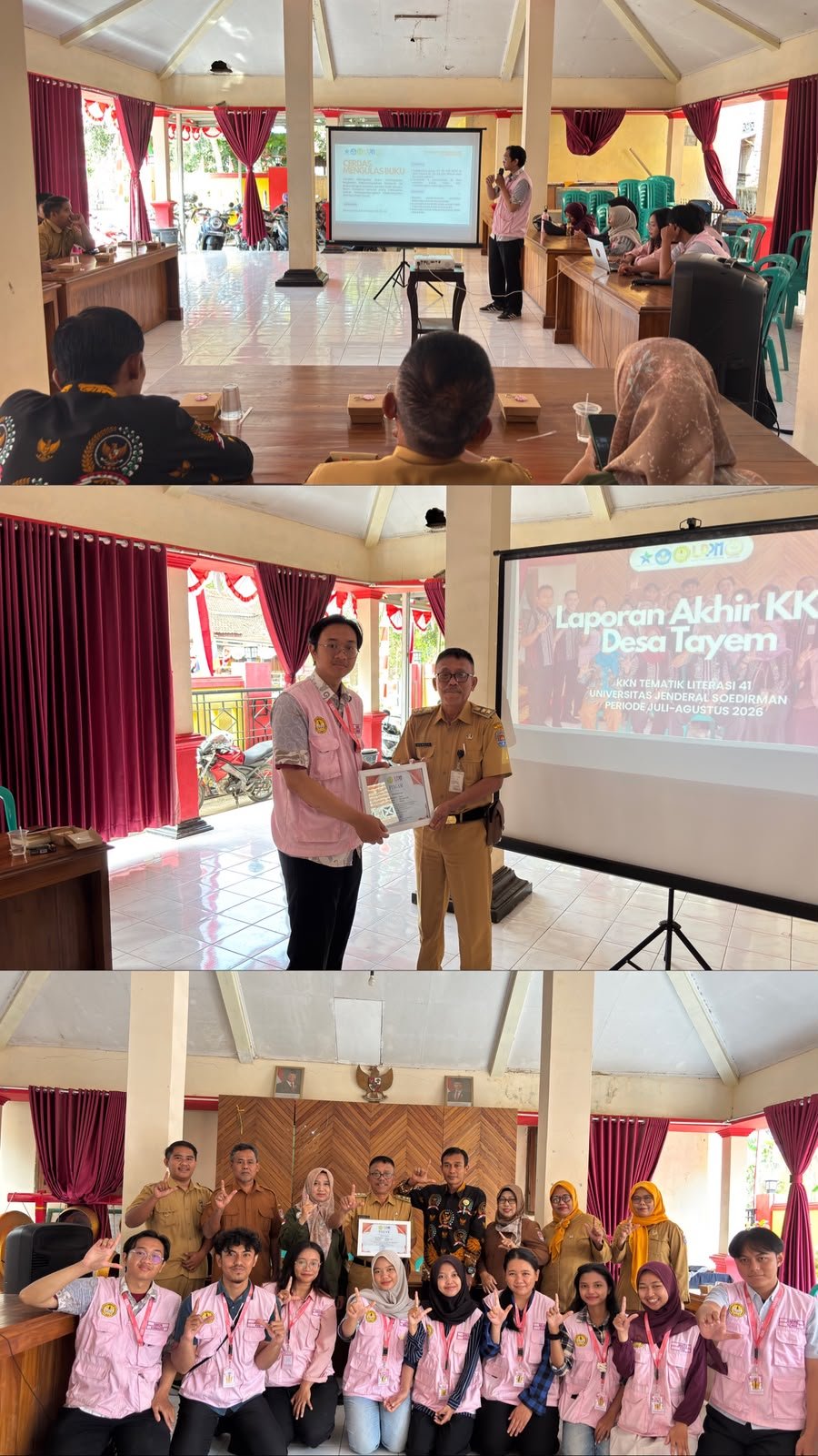 Hari ke-35, Melaksanakan Program Kerja Presentasi Hasil ke Pemerintah Desa, Evaluasi dan Pelaporan, serta Pengisian Lime Survey.