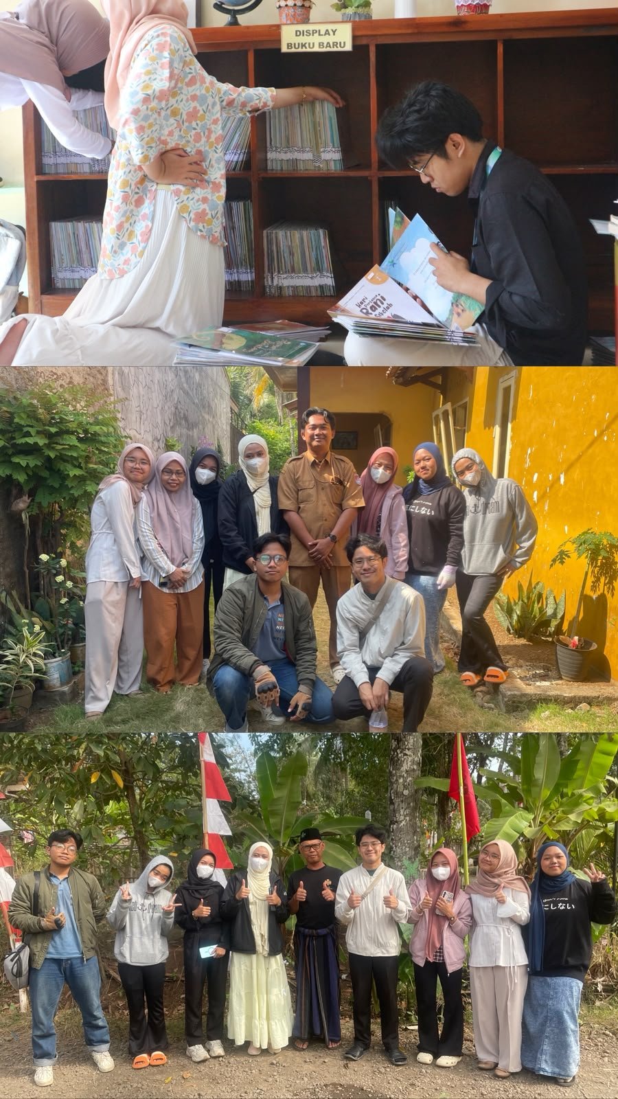 Menutup Pengabdian dengan Silaturahmi dan Penguatan Literasi Desa