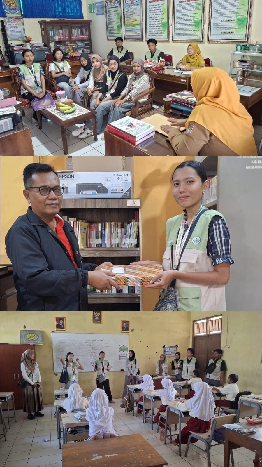 Penutupan KKN Tematik Literasi di Desa Cilopadang