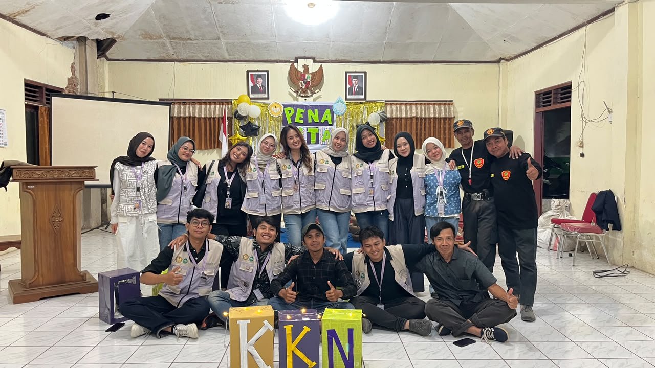 Perpisahan Mahasiswa KKN Ciberem, Pena Cita: Pengabdian Akhir Ciberem Tangguh