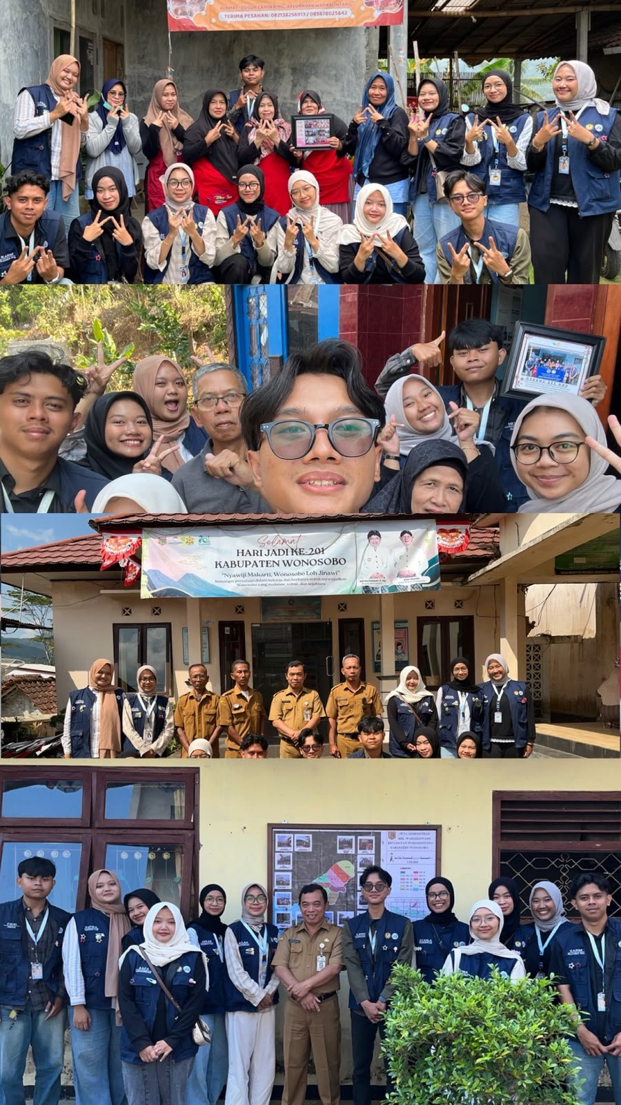 Pengabdian Kemasyarakatan, Pemasangan Peta