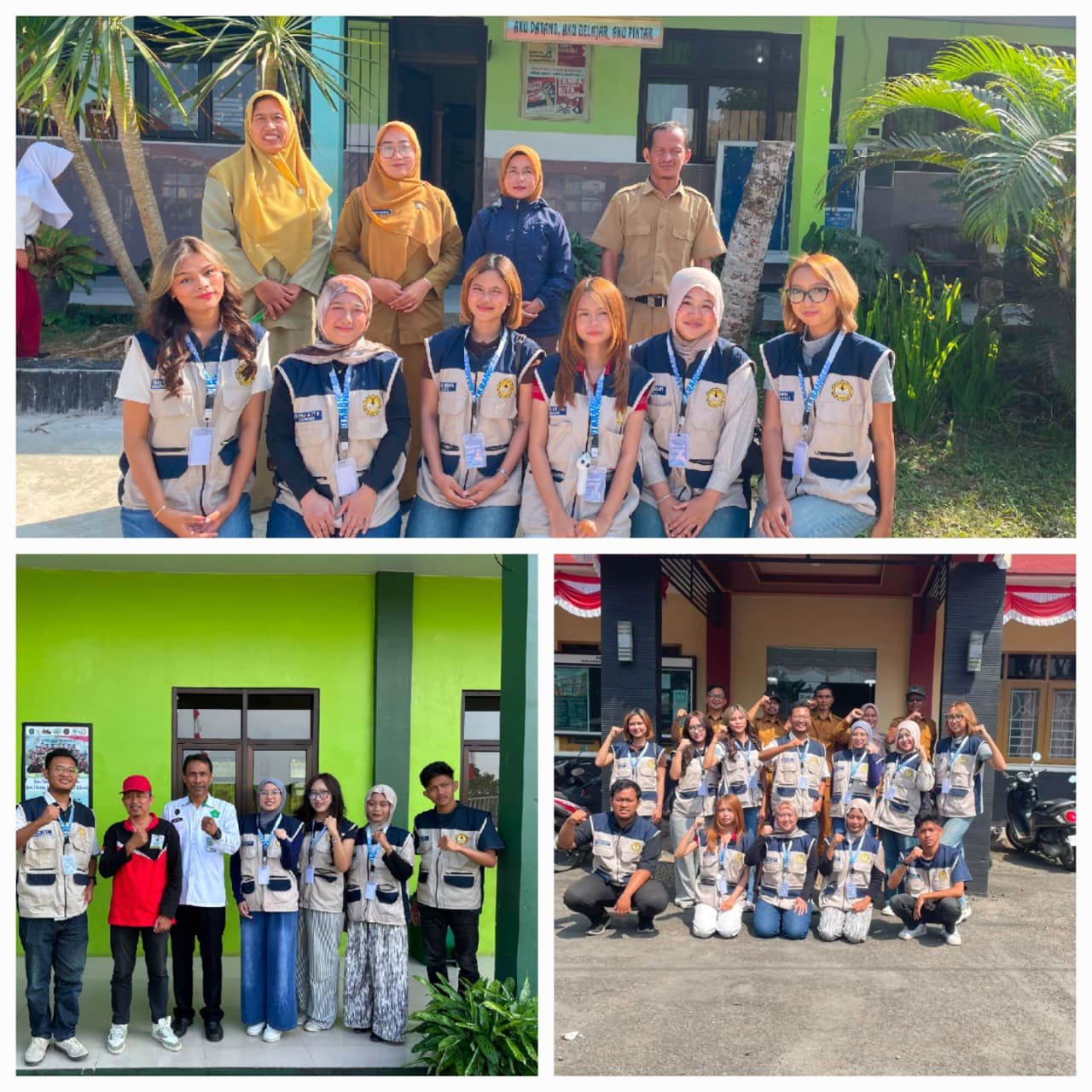 Kunjungan Silaturahmi dan Berpamitan sebagai Penutup Rangkaian Kegiatan KKN Unsoed kepada pihak Sekolah dan  Pemerintahan Desa Krangean