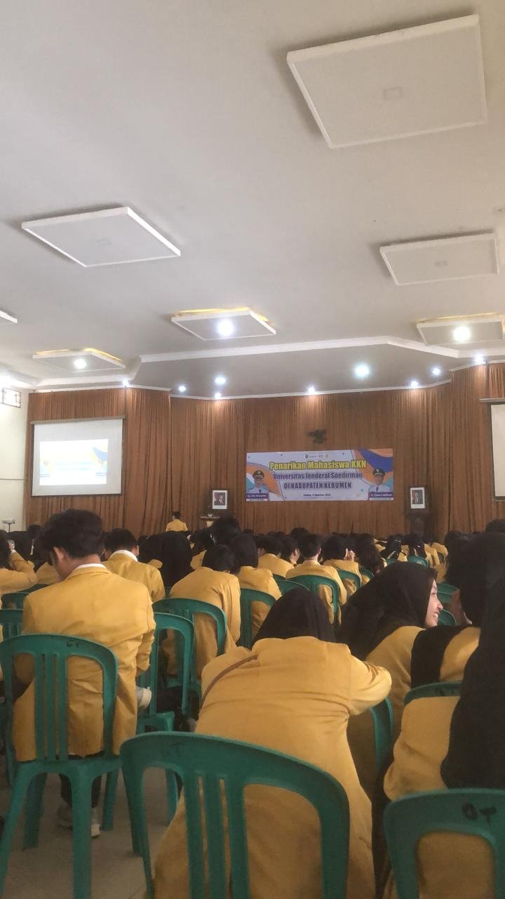 Penarikan KKN UNSOED 2026 Di Gedung Sekda Kebumen