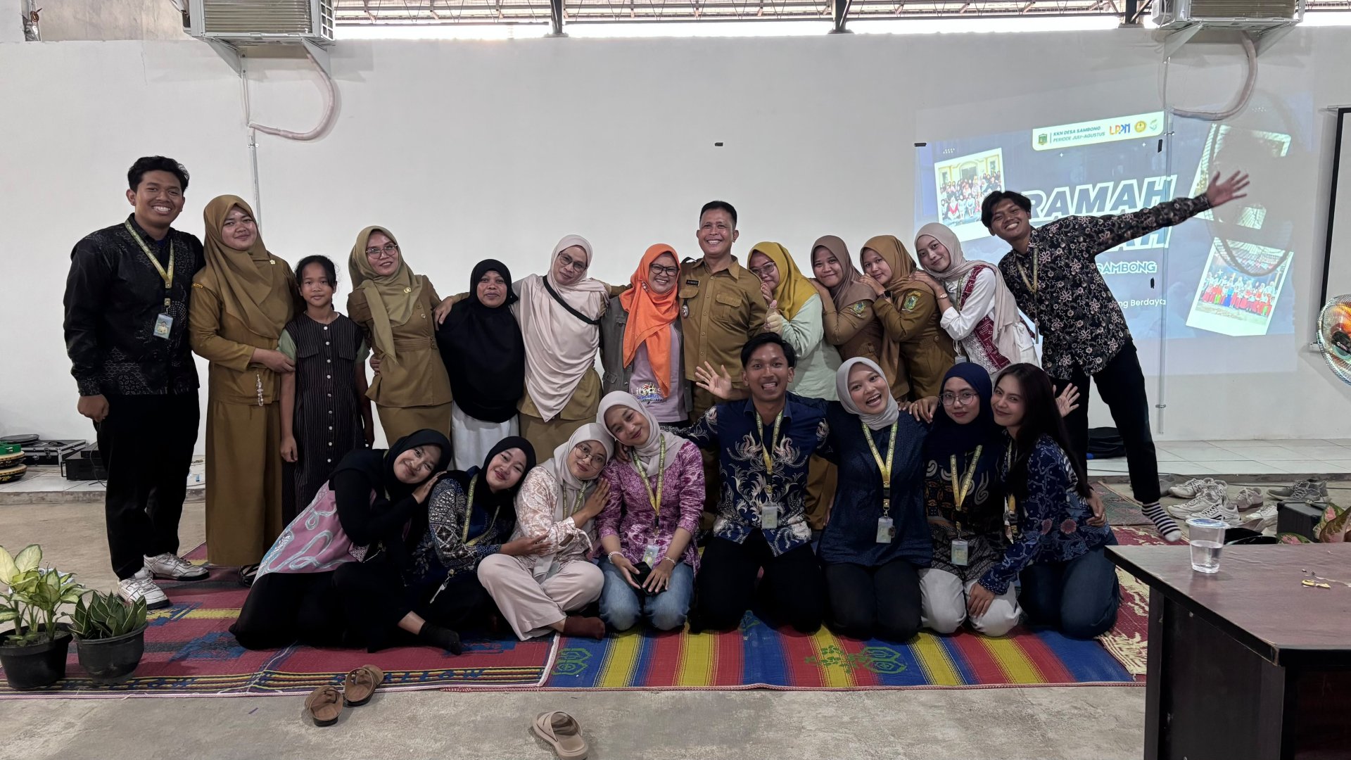 Ramah Tamah KKN Unsoed Periode Juli Agustus di Desa Sambong