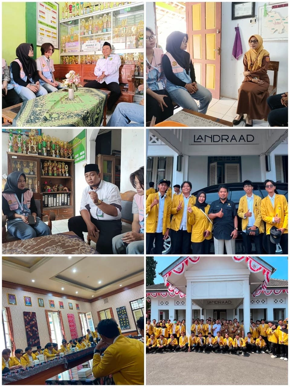 Penarikan Mahasiswa KKN Kabupaten Wonosobo dan Silahturahmi serta Kunjungan Perpisahan