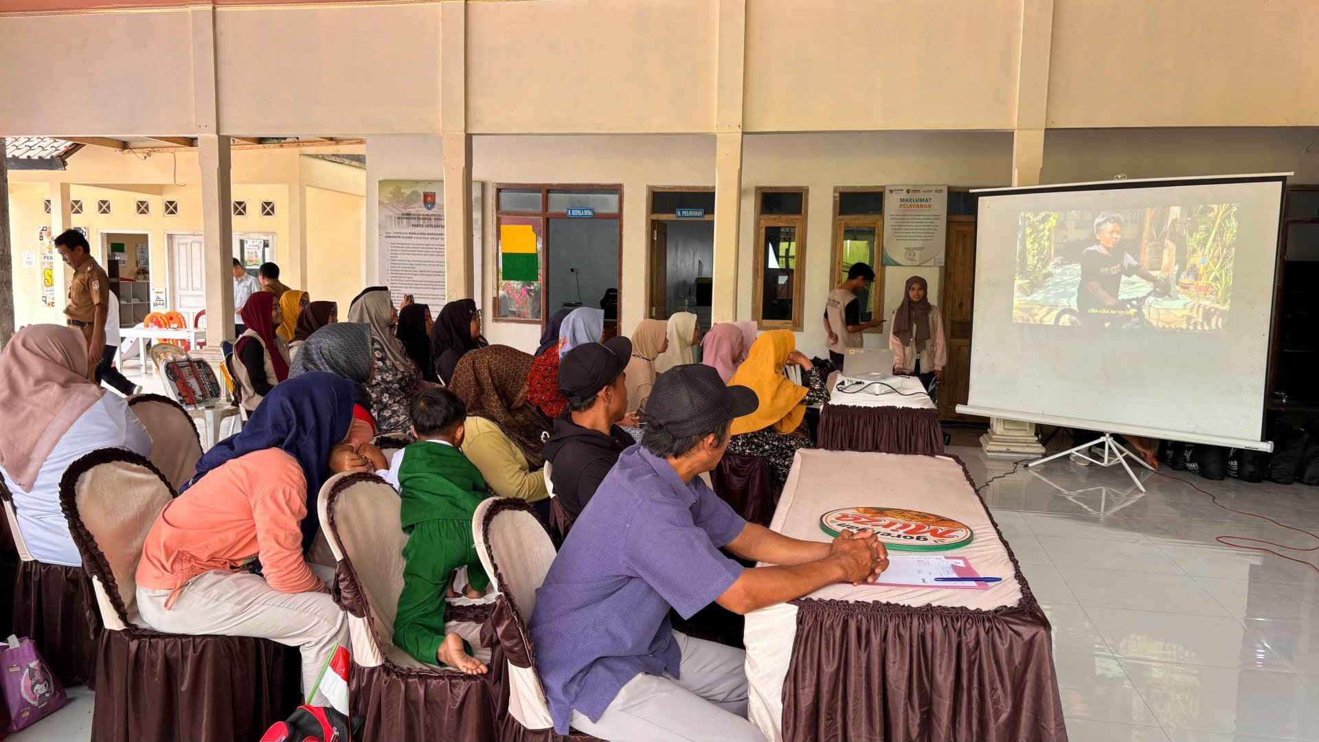 Jejak Literasi dalam Bingkai After Movie KKN Literasi Desa Margasari