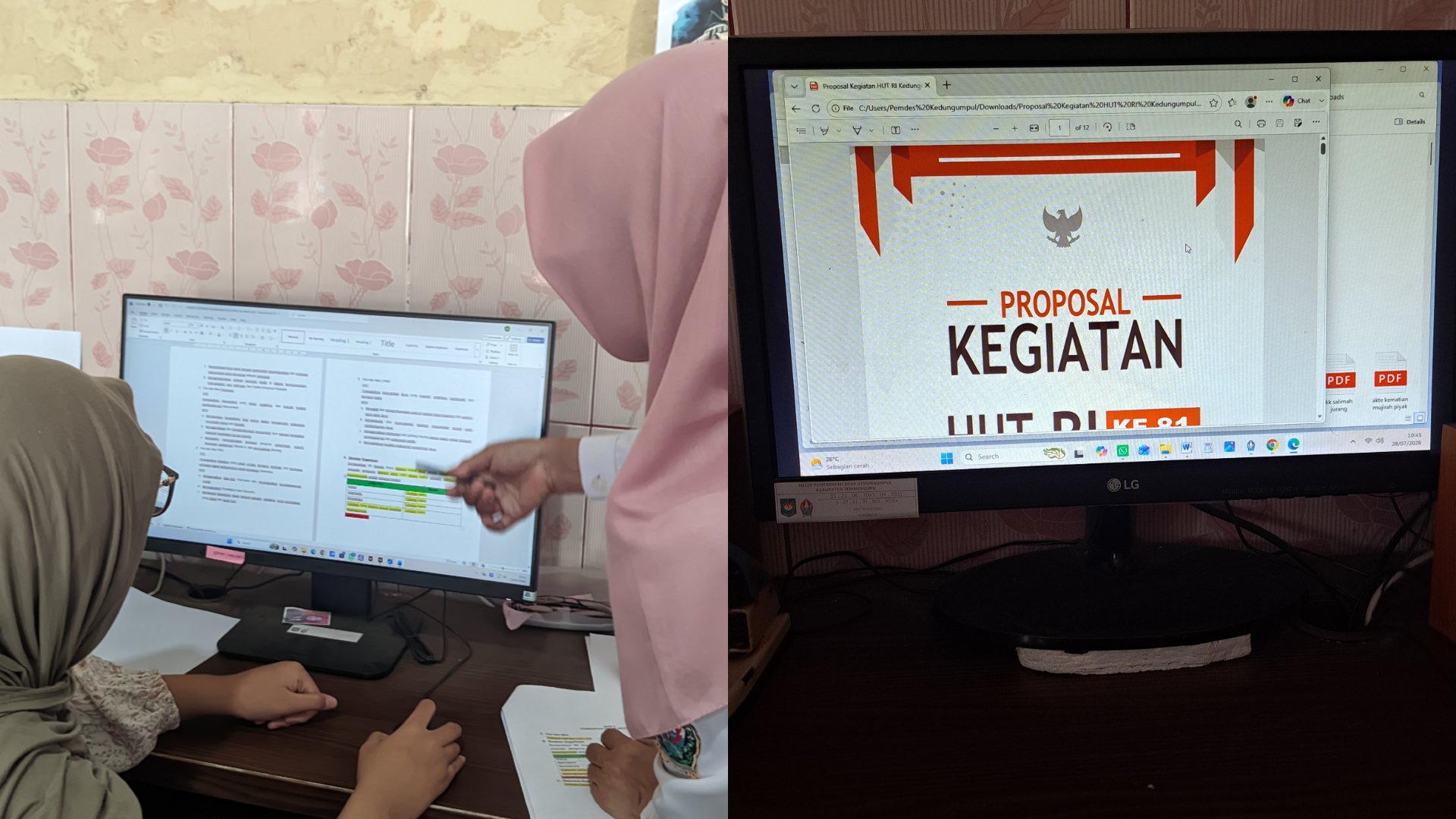 Program Kerja Tanggal 11 Agustus 2026