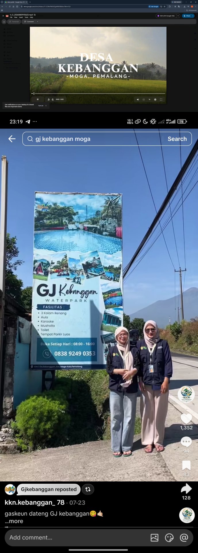 Penyelesaian Video Profil Desa dan Bantuan Promosi Digital BUMDes
