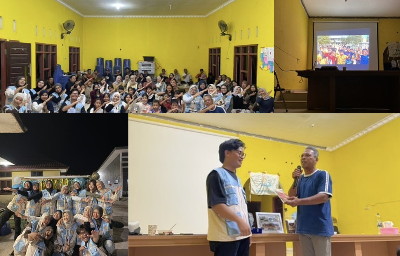 Acara Farewell atau malam Perpisahan Rangkong Karsa di Desa Gantung